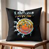 Famous Punk Band BBLINK Cushion Cover Natural Linen Organic Fabric DoubleSided Printing Couch Pillow Covers Home Decor