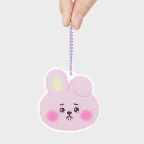 BT21 NEWBORN Baby Linsenraster Schlüsselanhänger