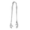 Claw Style Ice Tong Stainless Steel Hand Polished Eagle Claw Shape Ice Tongs for Bar Home Use