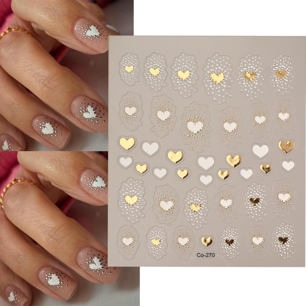3D Starfish Goldfish Jelly Stickers for Nails, Phones, iPads & Planners