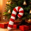 Exquisite Christmas Crutch Plush Toys Christmas Festive Atmosphere Soft Decoration Decorative Ornaments Festival Gift For Friend
