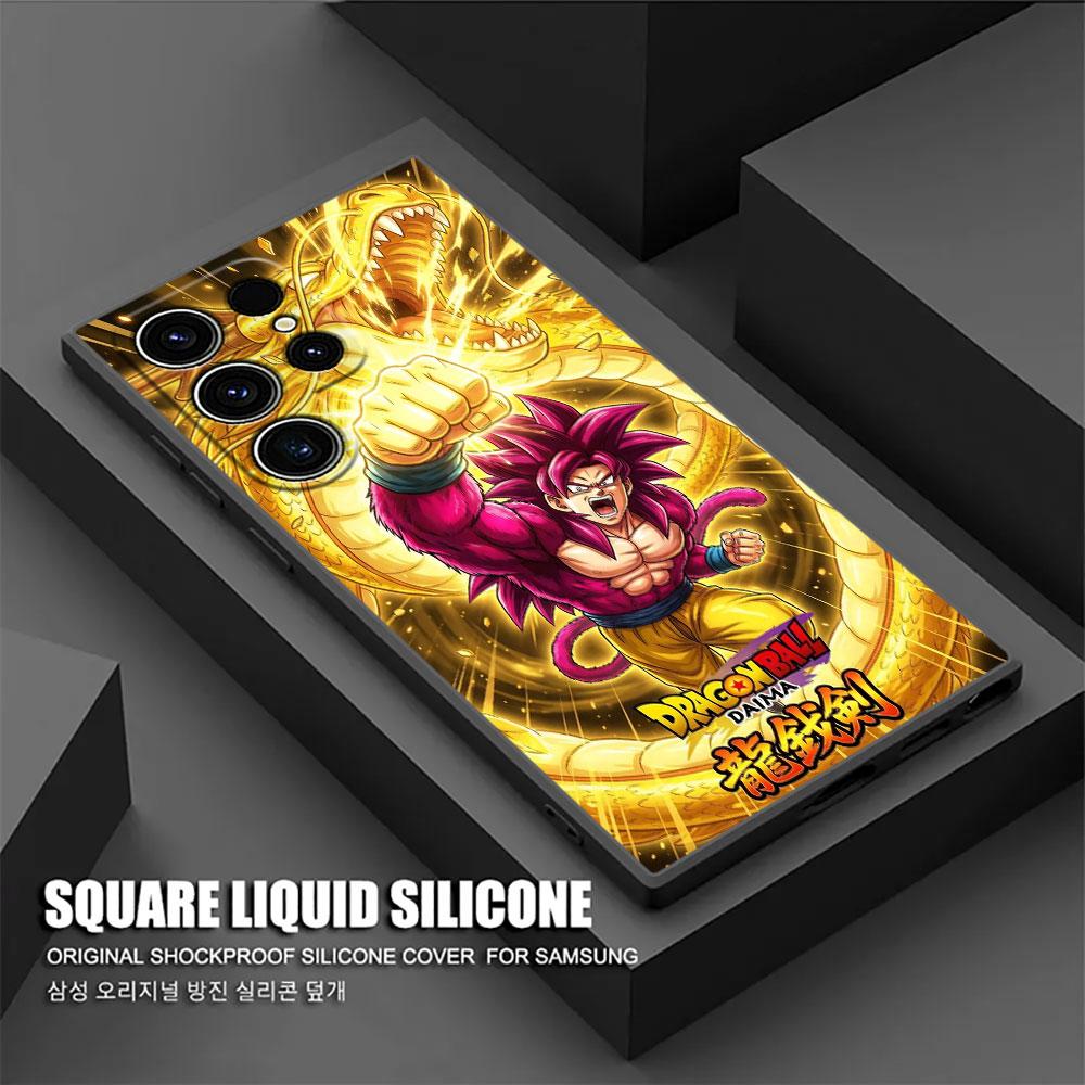 DragonS B-Ball Goku SSJ4 Phone Case For Samsung Galaxy S25 S24 S23 S20 S21 FE S26 S22 Ultra 5G S26 Plus S25FE Soft Silicon Cover
