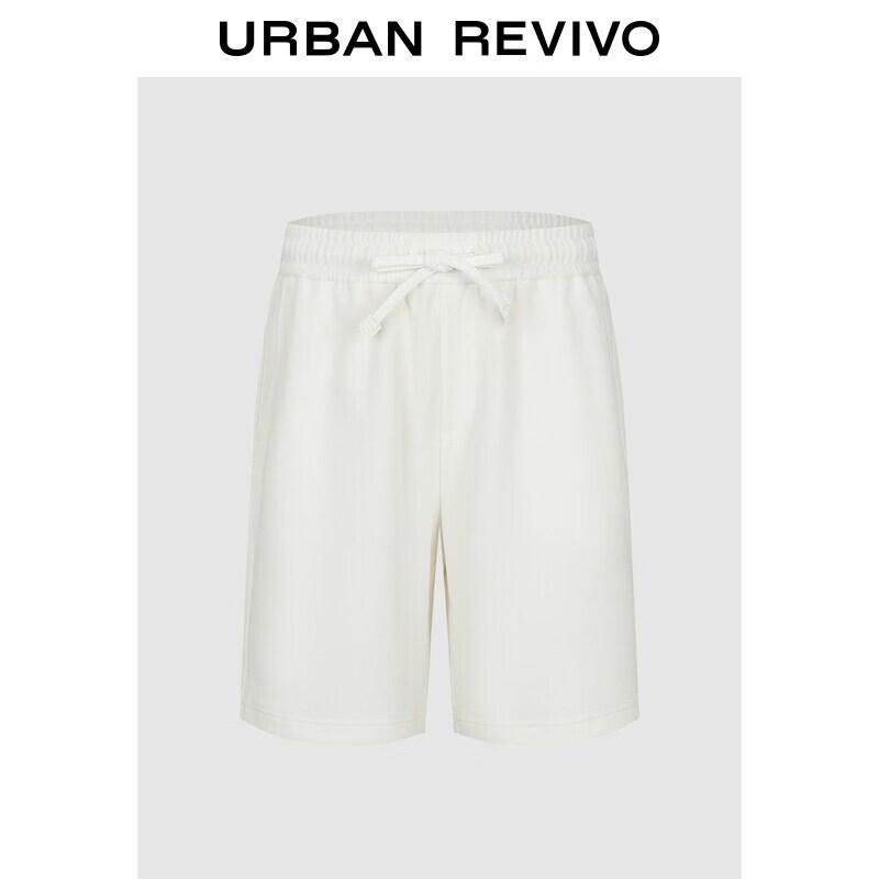 

UR2026 Men s Summer Elastic Drawstring Cotton Patch Pocket Shorts 29
