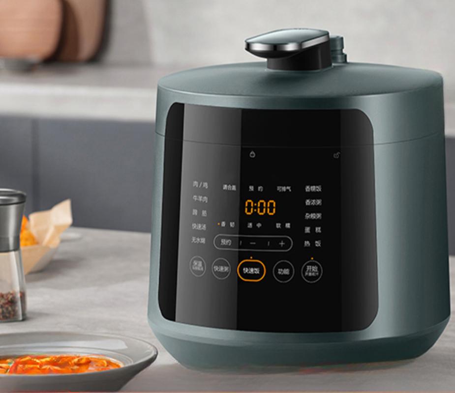 220V Electric Pressure Cooker 5L Reservation Rice Cooker Double Pot Steaming And Cooking Fully Automatic Multifunctional