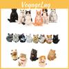 Yellow Cat Figurine Decorative Pvc Guangdong 5cm Cartoon Toy