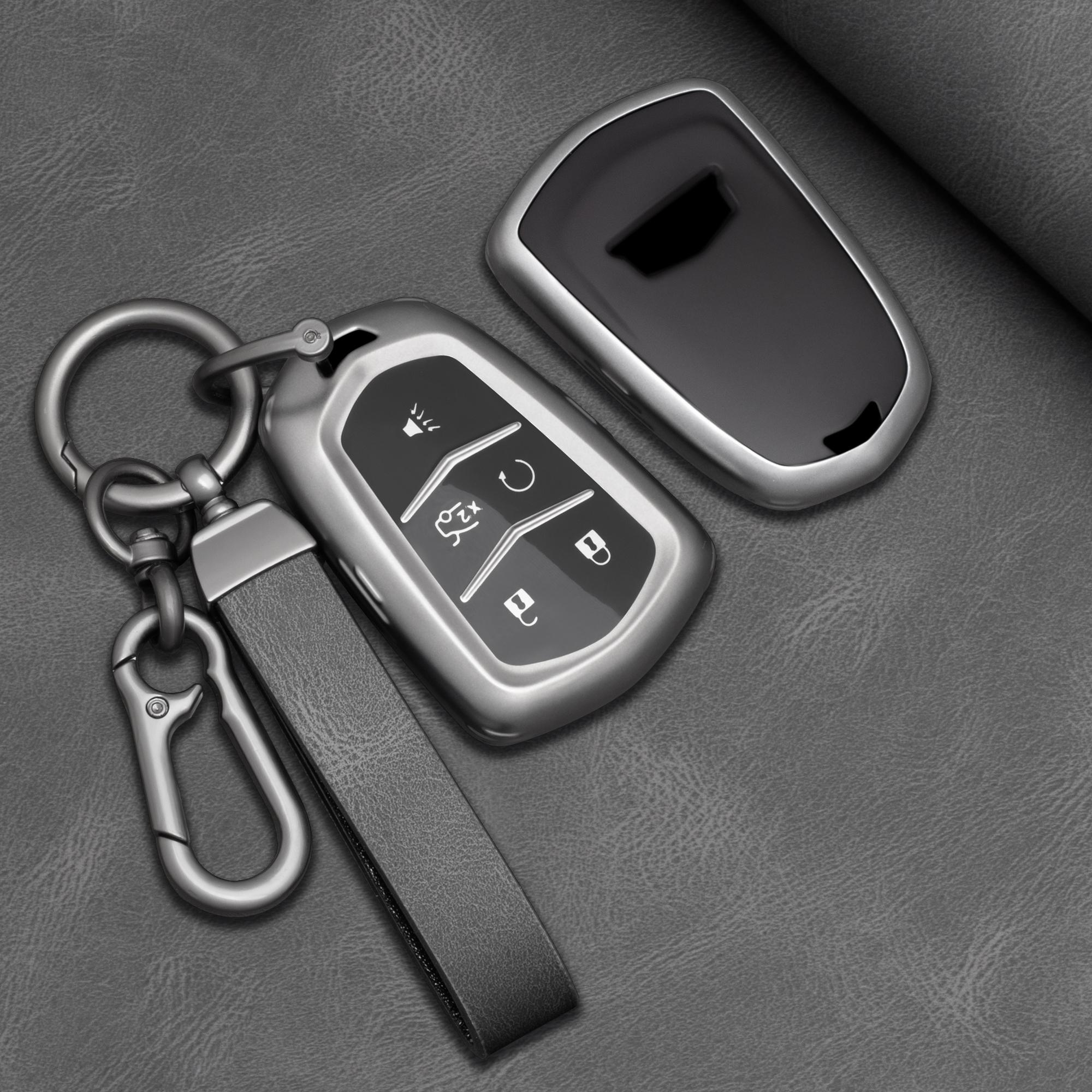 TPU Car Key Case Cover forCTS XTS ATS STS XT4 XT5 CT6 SRX Smart Key Holder Car Accessories