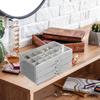 Rock Collection Display Case Crystal Storage And Travel Case 54-Grid Storage Organizer For Fossils Rocks Miniatures Shells