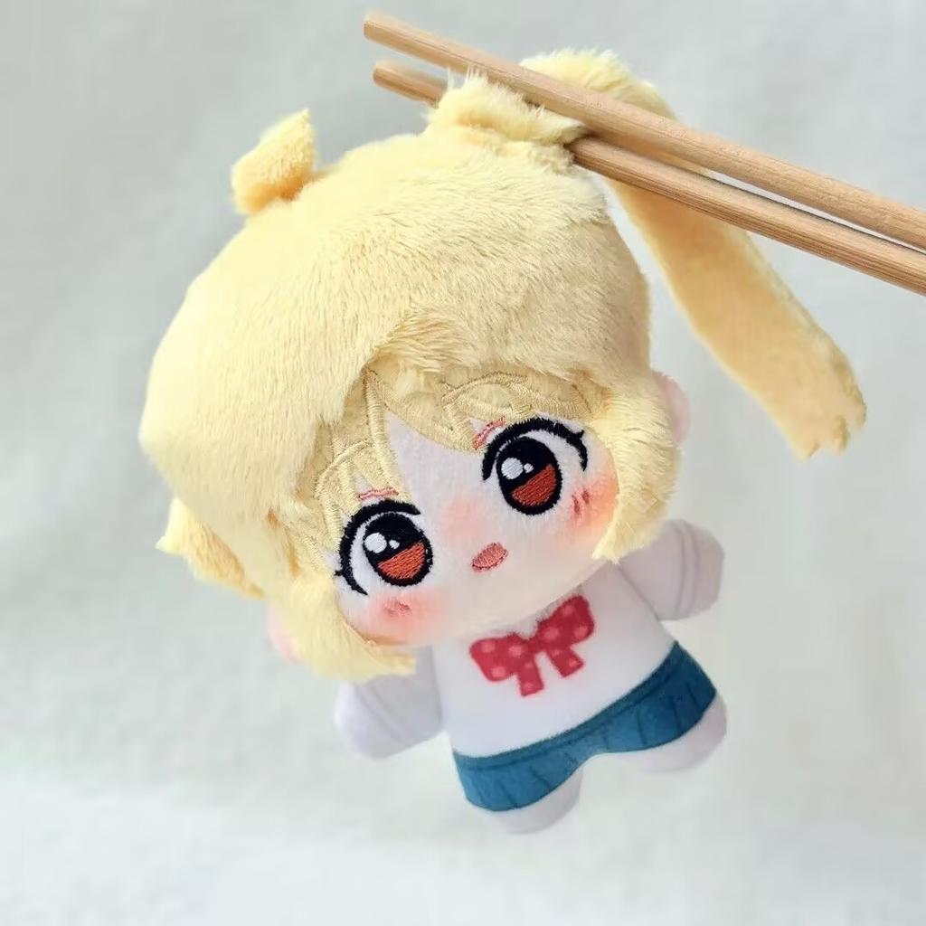 10cm BOCCHI THE ROCK Plush Toy Fans Anime Kita Ikuyo Plushie Doll Peripherial Yamada Ryo Plush Keychain Dolls Backpack Kids Gift