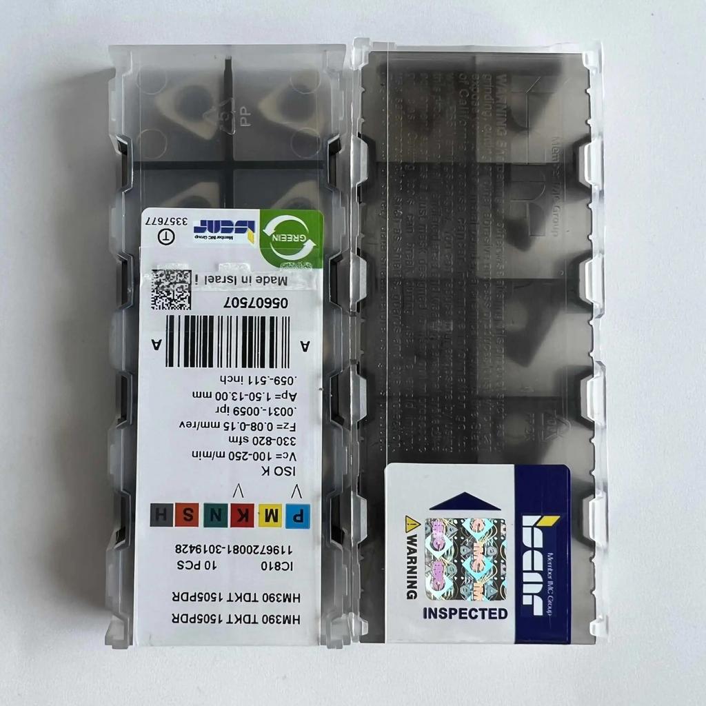 ISCAR / HM390TDKT1505PDR IC810 /Industrial indexable Carbide Inserts 10 PCS