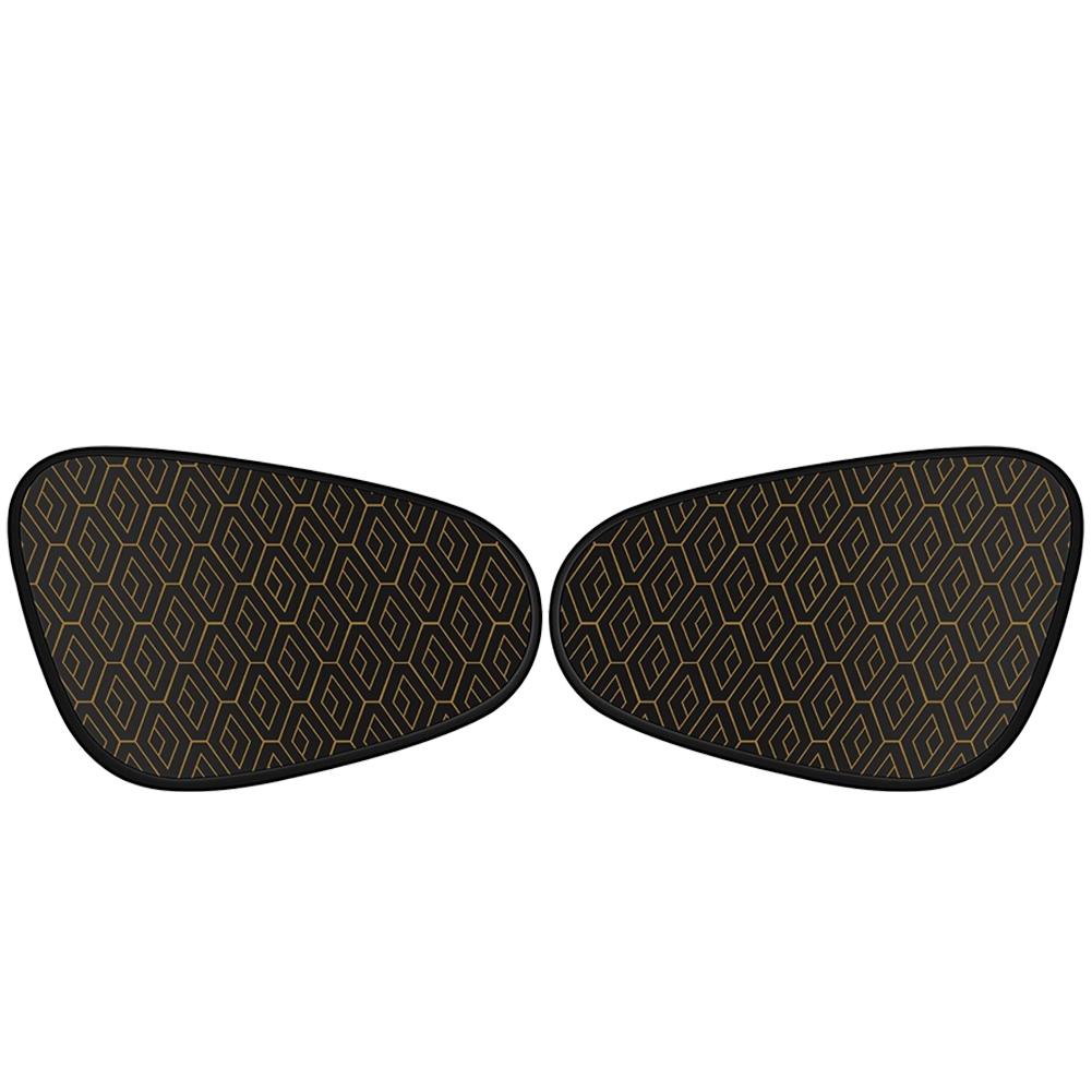 

Складная шторка от солнца для автомобиля, шторка для внутреннего окна, солнцезащитный козырек, защита от ультрафиолета, защита от солнца, ветровое стекло, блокировка тепла 2Pcs Front