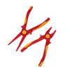 Solid Insulated Plastic Pliers 1000V High Voltage Resistant Non-Slip Handle Insulated Wire Pliers Needle-Nose Pliers