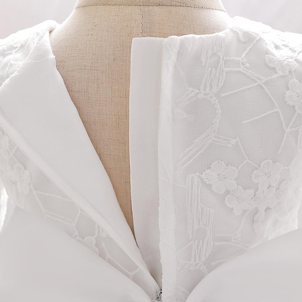 New Princess Girls Embroidery Flower Newborn Dress Children Kids Elegant Wedding Dresses Children Clothing For 0-2 Years