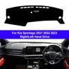 Auto Car Dashboard Cover Dash Mat Carpet Cape for Kia Sportage 2026 2026 2026 2026 Anti-sun Shade Auto Protector Rug