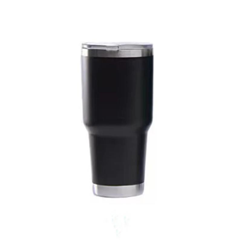 With Logo  30oz Wine Tumblers Cups with Seal Lids 304 Stainless Steel Large Capacity Tumbler Vacuum Insulated Travel Coffee Mugs