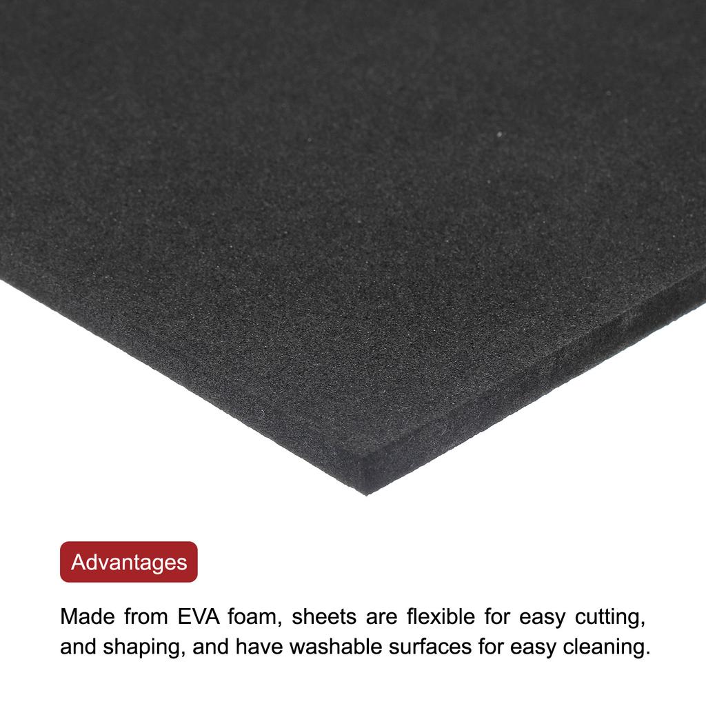 2pcs 990mm EVA Foam Sheets Foam Paper Thickness 3/10mm Sound-Absorbing Noise Spone Foam Craft for DIY Projects Handmade Making