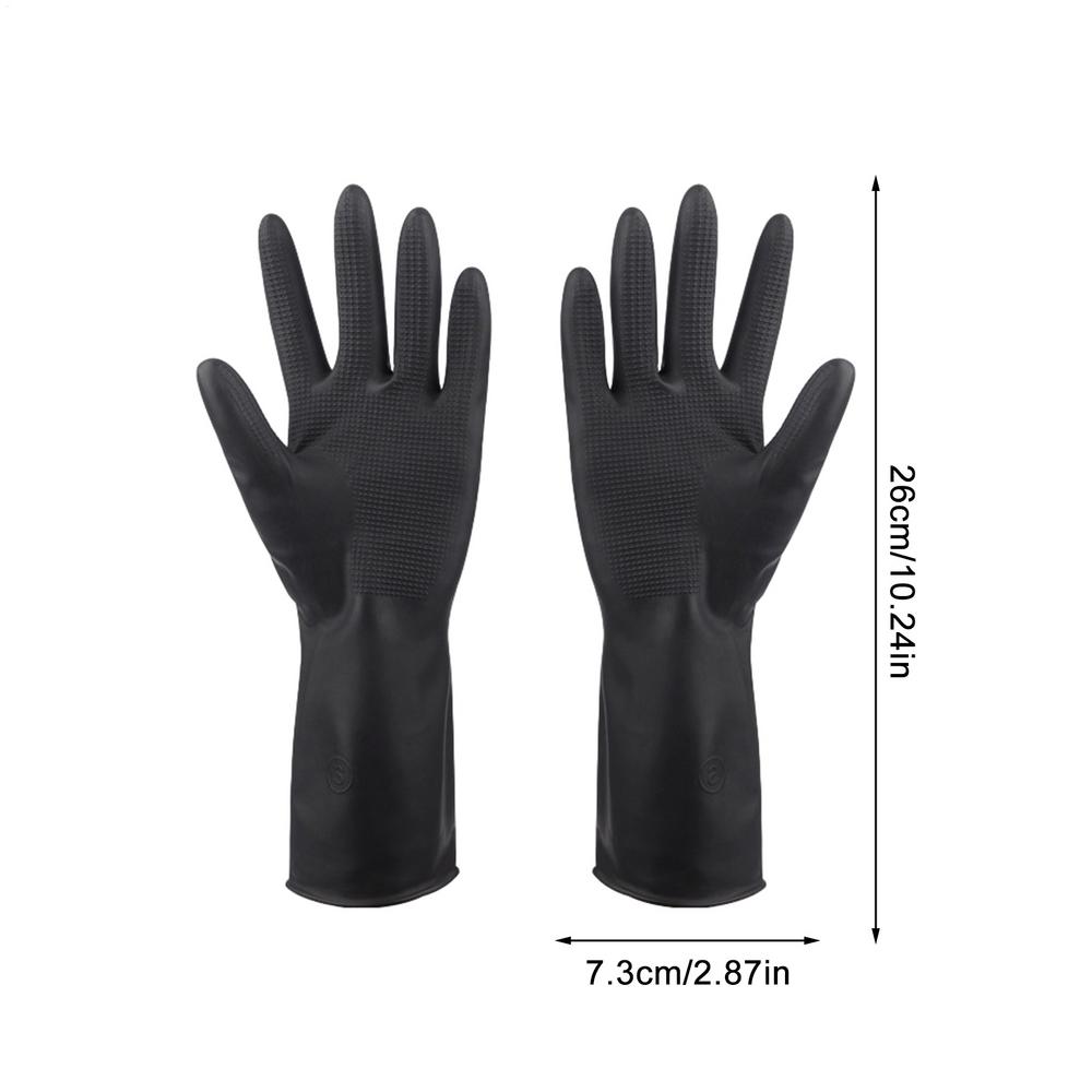 

1Pairs Hair Dying Gloves Heat Resistant Gloves Barbershop Hairdresser Thicker Hair Dyeing Rubber Glove Hairdressing Supplies