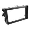 Car Stereo Radio Fascia Panel Black 9 Inch Frame For TOYOTA COROLLA 2008-2010