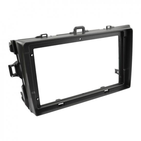 Car Stereo Radio Fascia Panel Black 9 Inch Frame For TOYOTA COROLLA 2008-2010