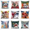 European Christmas Pillow Cushion Creative Home Linen Short Plush Bedside Sofa Pillow Case
