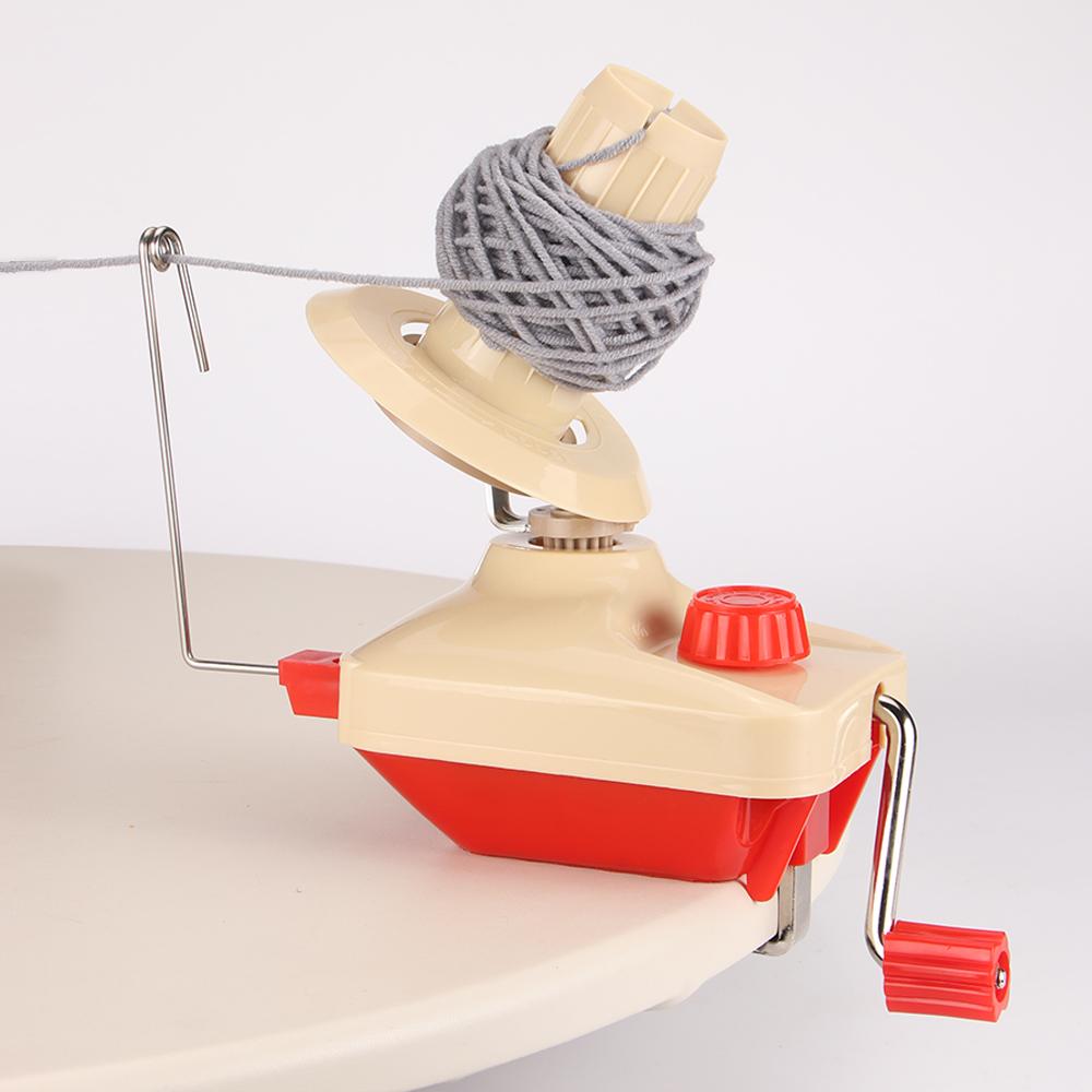 1pc Wool Yarn Ball Weaving Winder, Manual Winding Machine, Easy to Use, Fast Rolling Yarn Into a Ball, DIY Knitting Crochet Tool