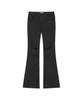 MISEKI SEOUL Diagonal Strap Bootcut Pants Black