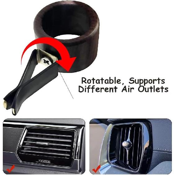 Removable Car Vent Flower Vase with Metal Clamp Car Air Outlet Vase Car Vent Flower Holder Car Vent Flower Pot Decorative Flowers for Car Interior