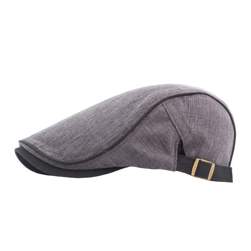 Suitable for all seasons, men's and women's forward hats, outdoor sun protection and sunshade berets, adjustable