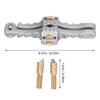 Fiber Optic Cable Stripper Aluminum Alloy Longitudinal Wire Stripper for 10 To 25mm Dia Cable Copper Brass Aluminum