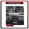2Din Android Car-Play Car Radio,Volkswagen Polo 2010-2019,Multimedia Player Head Unit Stereo GPS Navigation BT WIFI,1+16GB