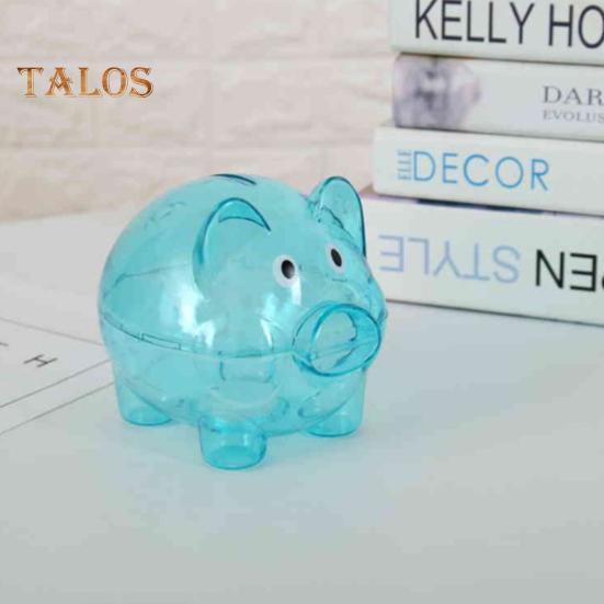 Sparkruka Slät yta Förvaring Utsökt utförande Unik söt tecknad grisform Pengar Sparlåda Heminredning