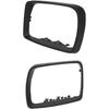 2PCS Car Rearview Mirror Frame Left Right Fit for X5 E53 2000 to 2007, OE: Left: 51168254903 Right: 51168254904, car cover