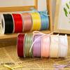3MM Thin Ribbon Balloon 1Roll Colorful Rope Ribbon Double-Sided Ribbon Party Card Gift Decoration DIY Packaging Hair Accessories