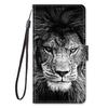 Lovely Cat Wolf Pattern Wallet Flip Cases For iPhone 15 Pro Max 14 Plus 13 12 11 Pro Max Card Holder Stand Phone Book Cover