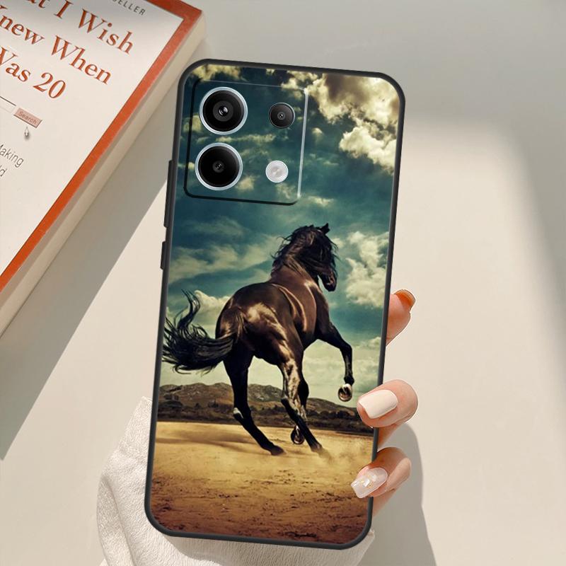 Custodia con Cavalli che Corrono Per Xiaomi Redmi Note 13 14 9 10 12 11 15 Pro Plus Custodia Per Redmi 15 C 12C 13C 14C 10C