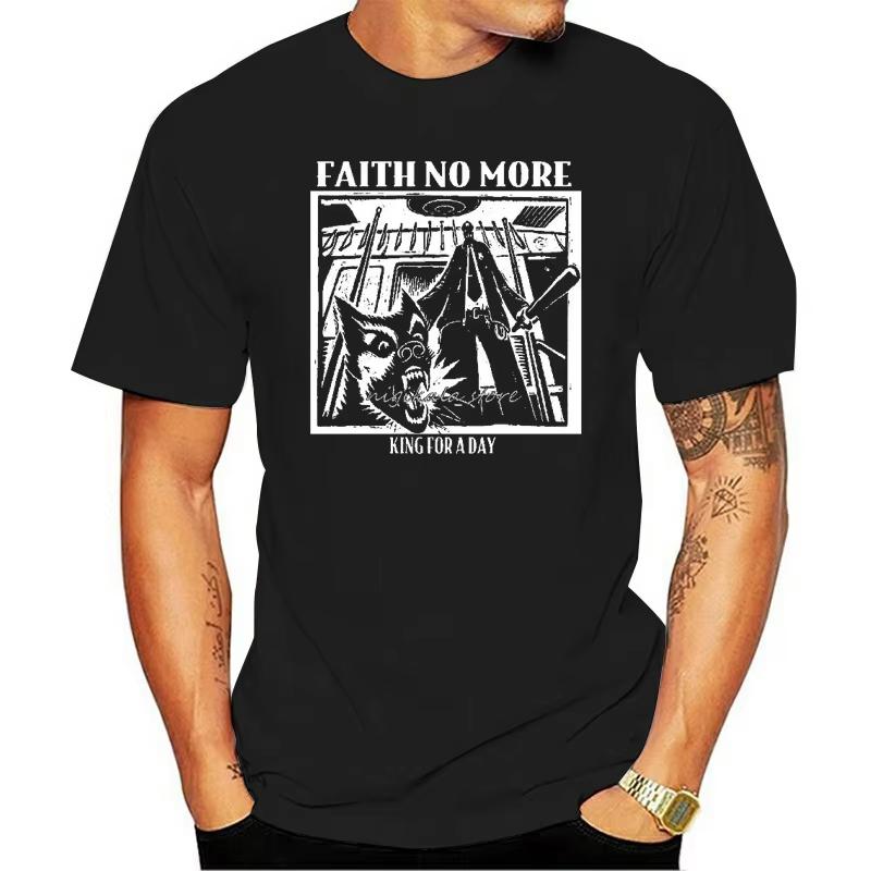 FAITH NO MORE KING FOR A DAY MIKE PATTON MR BUNGLE FANTOMAS XS-5XL Drop Shipping T-shirt Men Summer Tee Shirts Fashion Tops -... S