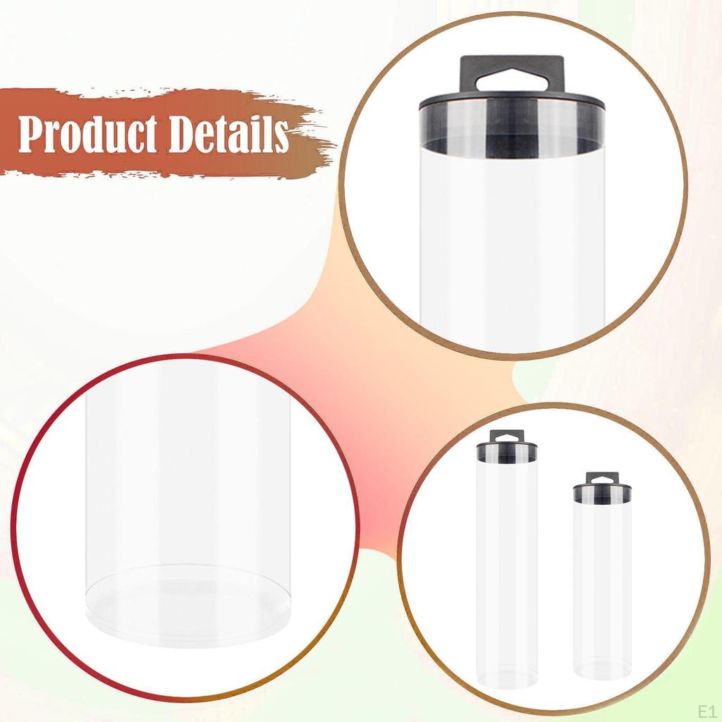 Set of 2 Storage Tubes for Tennis And Pickleball Balls, Ideal The