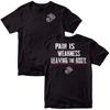 Marines Smärta Är Svaghet T-shirt för barn, Motiverande USMC Fitness T-shirt