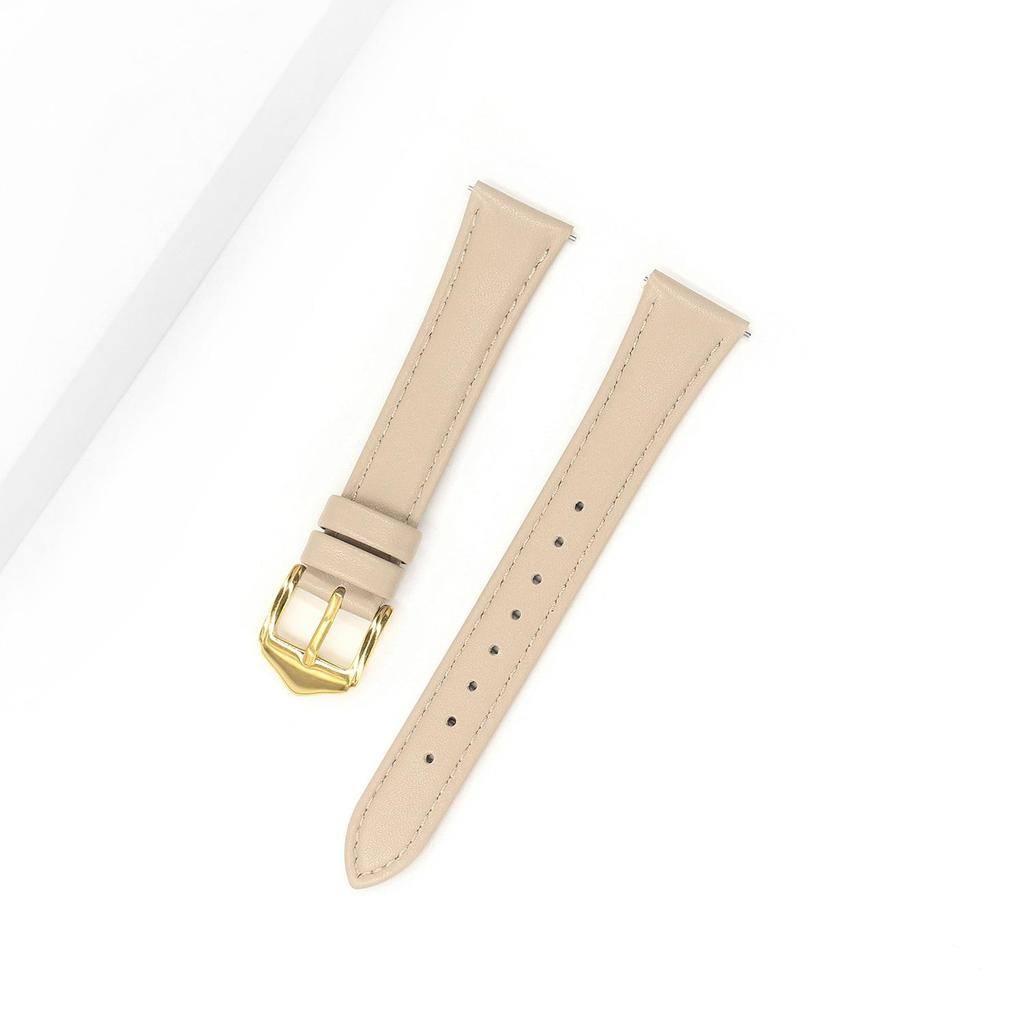 Cinturino da Donna in Pelle di Mucca a Vita Sottile per Serie Huawei Watch GT 18mm/20mm/22mm.