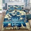 Rock U2 Band Bedding Set Quilt Cover Pillowcase Comforter king Queen Size Boys Adult Duvet Cover Bed Set