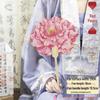 Peony Fan - Tang Style Hanfu Photo Prop, Chic Luoyang Souvenir for Tourists
