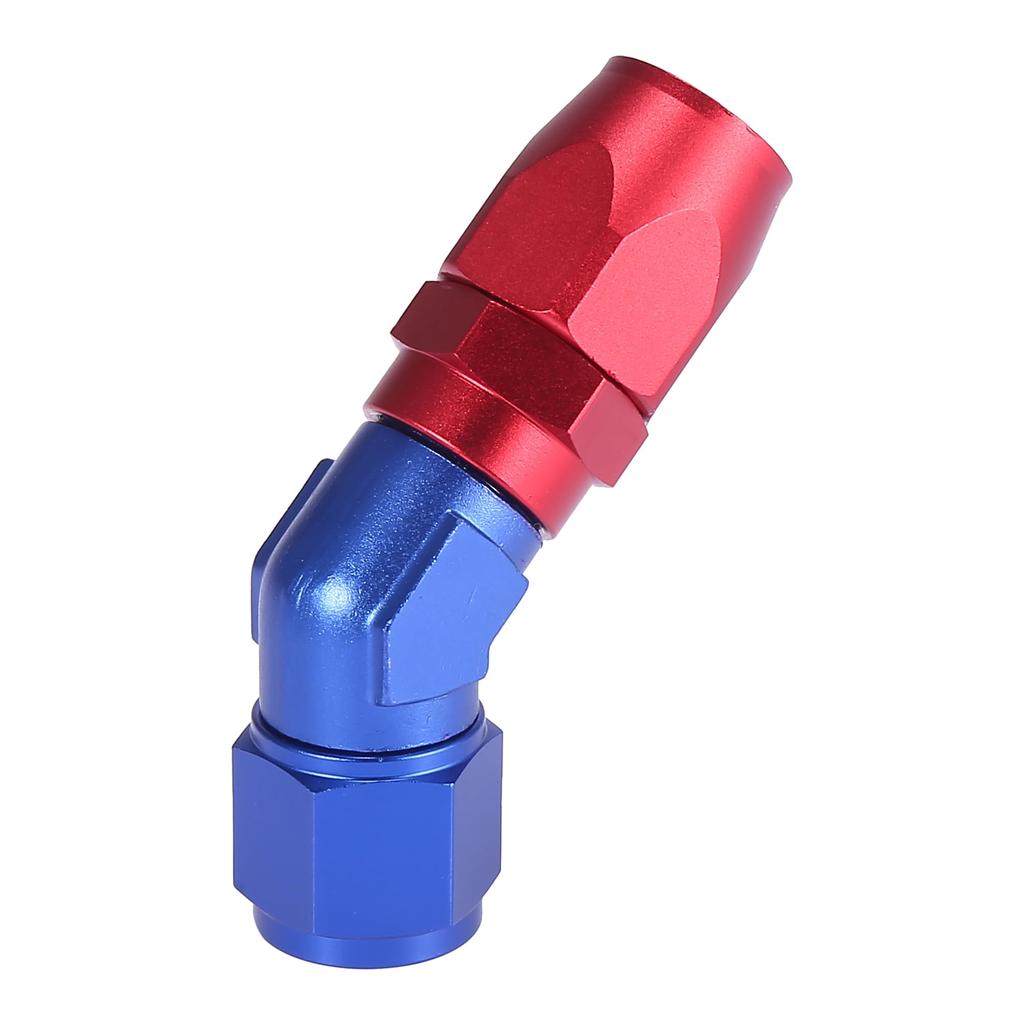 X AUTOHAUX Fitting Fuel Oil Hose Hose End AN10 AN Type Hose Connector Gasoline Hose Connector Fuel Hose Connector 45 Degree Hose Union 45 Degree
