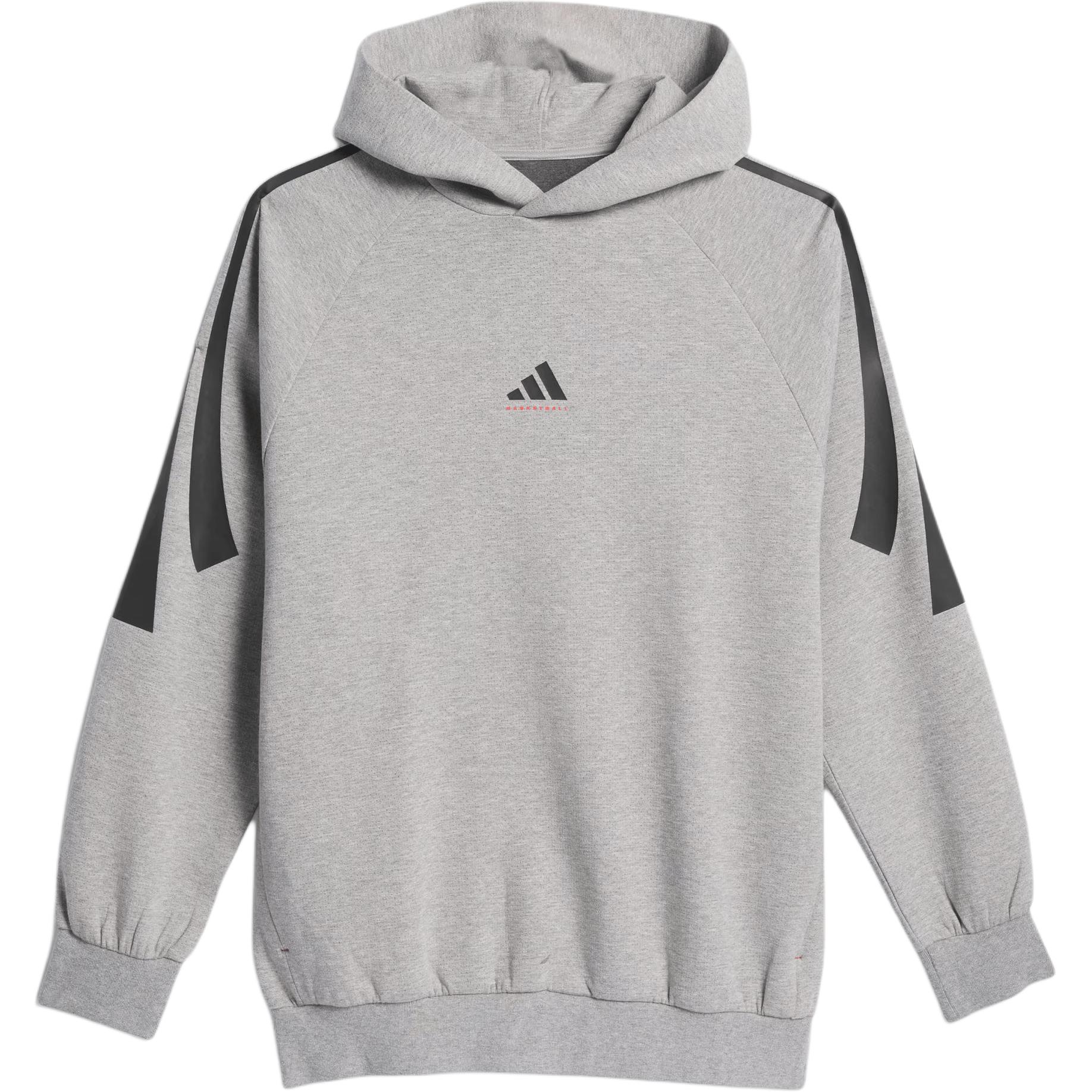 

Adidas Basketball Spacer Hoodie Unisex Medium Grey Heather JD7466 S