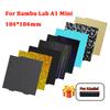 For Bambu Lab A1 Mini Build Plate Double Sided H1H PEY PEO PET PEI Bed Spring Steel Sheet Pei Sheet 184x184 for Bambulab A1 Mini