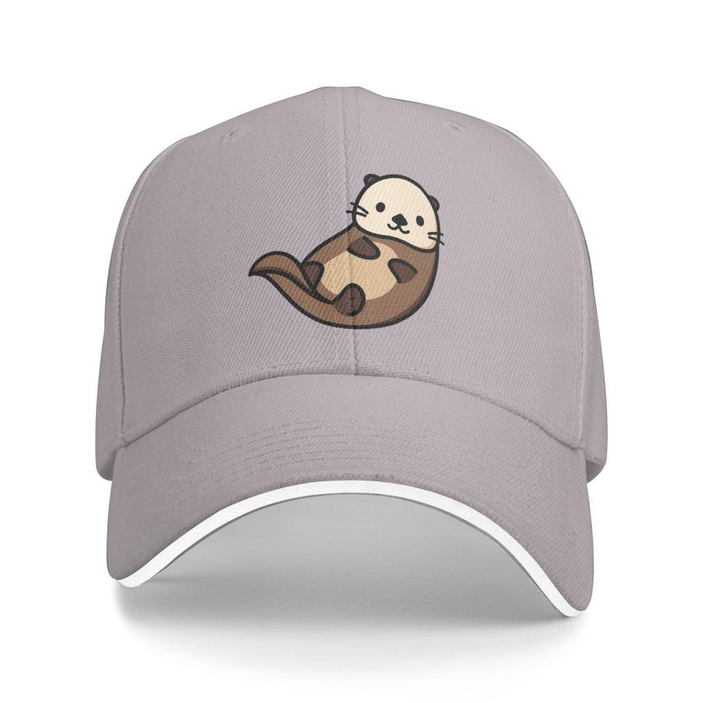 Otter Baseball Caps Snapback Fashion Baseball Hats Breathable Casual Casquette Outdoor Unisex