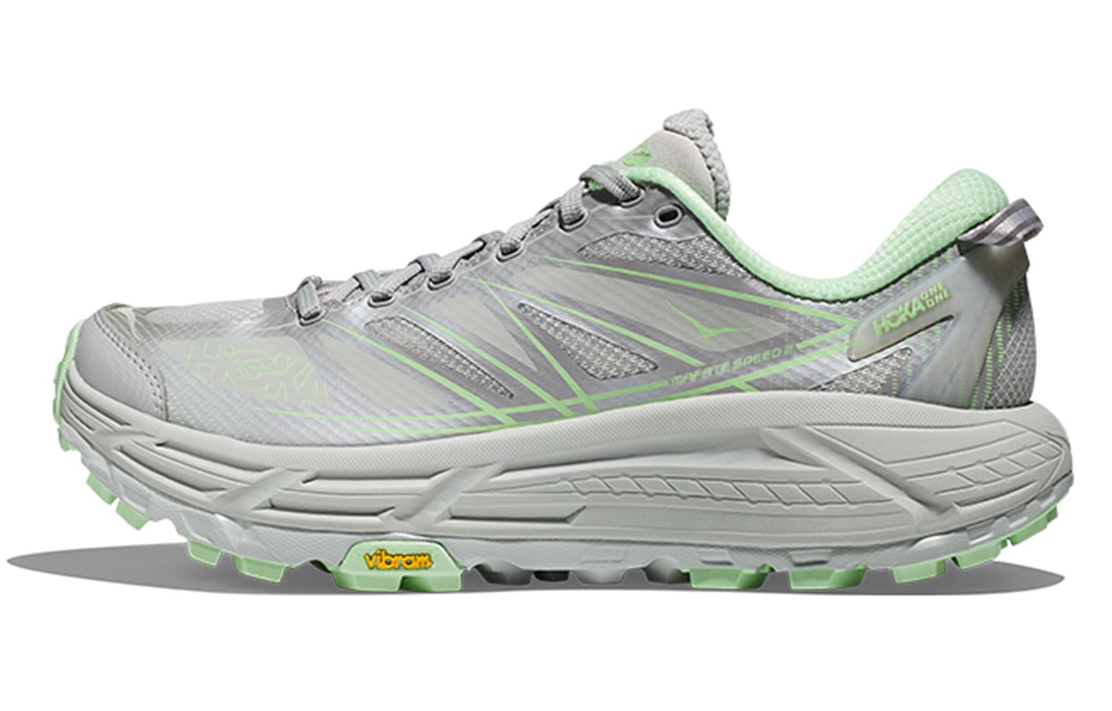 HOKA Mafate Speed 2 Harbor Mist Lime Glow 46