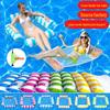 Inflatable Floating Hammock Recliner with Foldable Backrest
