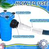 Swimming Pool Replacement Hose 1.25 1.5inch Swimming Pool Pump Replacement Hose Filter Pump Hose For Pool Pump Filter