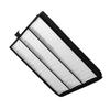 1pc Black/White ABS+Filter Paper Car Air Filter for Ou