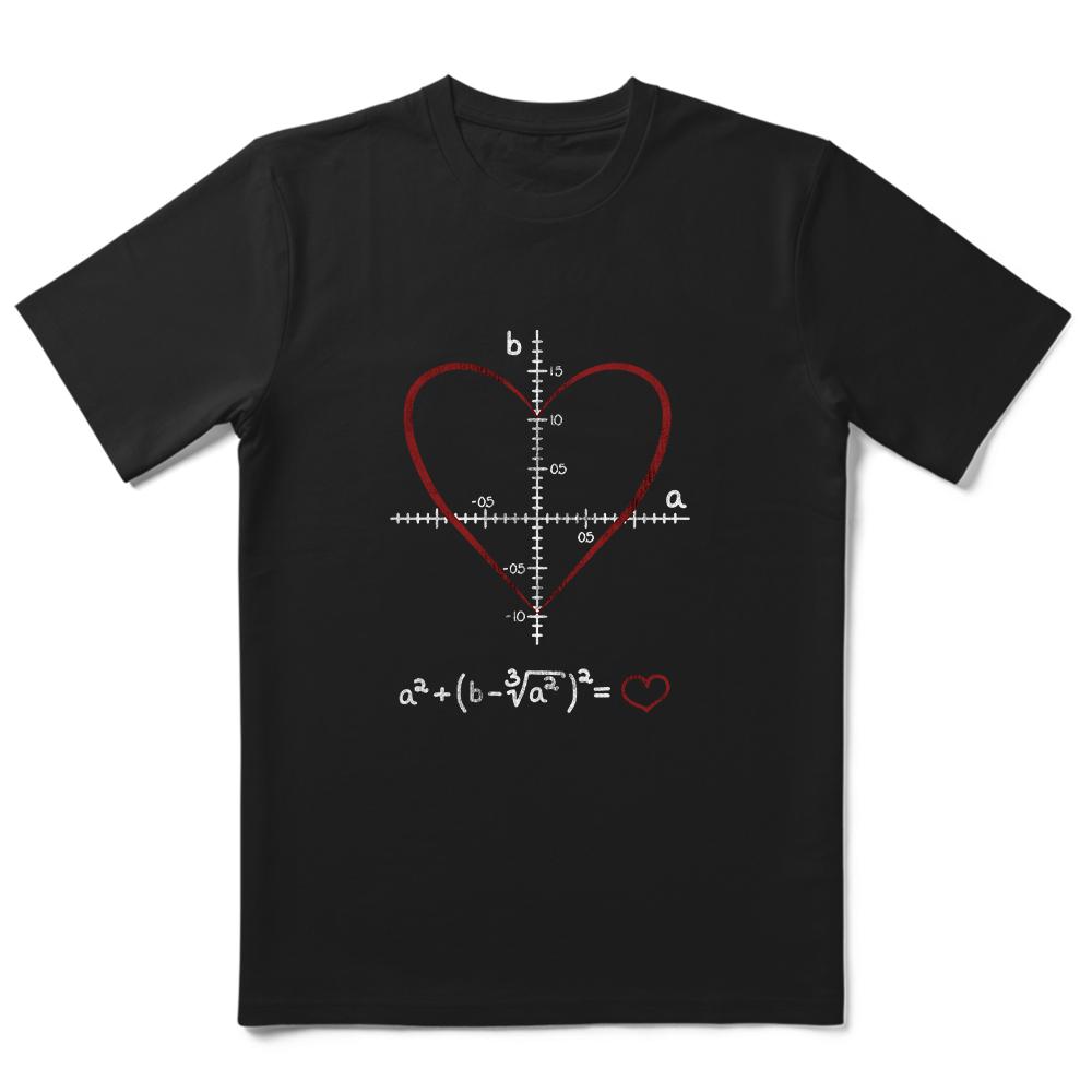 THE COOLMIND 100% Cotton Funny Math Print Men T Shirt O-neck Short Sleeve Funny Men Tshirt Big Size T-shirt Men Tee Shirts Tops