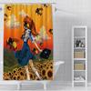 Anime Steins Gate Shower Curtain Waterproof Polyester Fabric Paint Colorful Bath Curtains Home Bathroom Decor Curtain With Hook